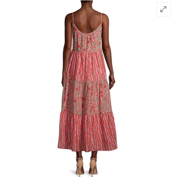 Roller Rabbit Rhody Dakota Silk Blend Maxi Sz M - Picture 8 of 12